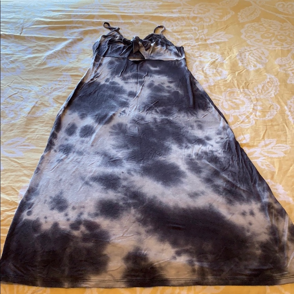 Tie Die Long Dress